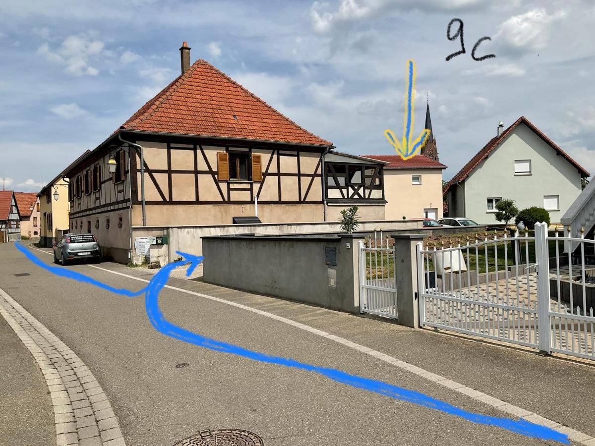 Gite Au Sauna De L'Aubach Scherwiller Buitenkant foto