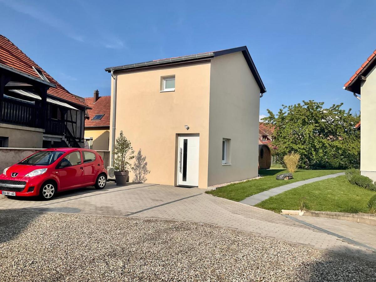 Gite Au Sauna De L'Aubach Scherwiller Buitenkant foto