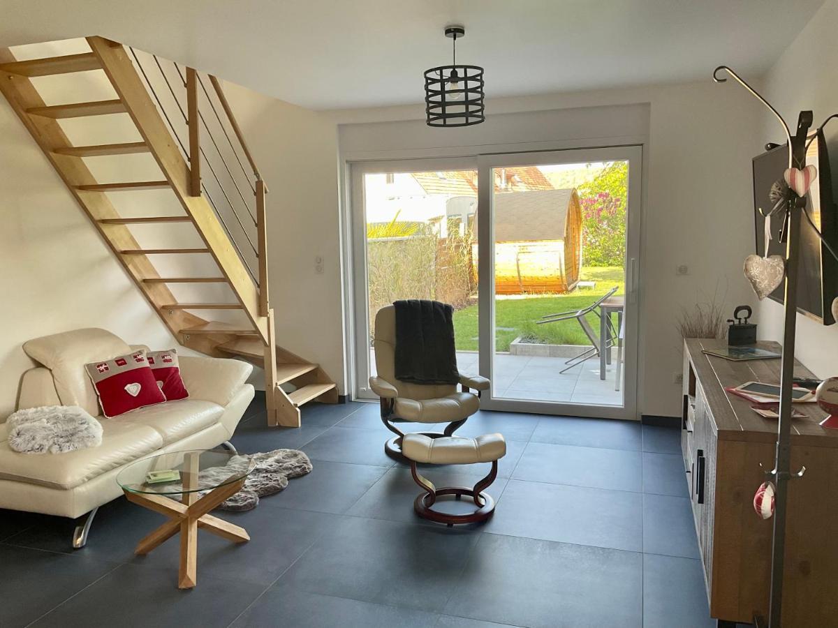Gite Au Sauna De L'Aubach Scherwiller Buitenkant foto